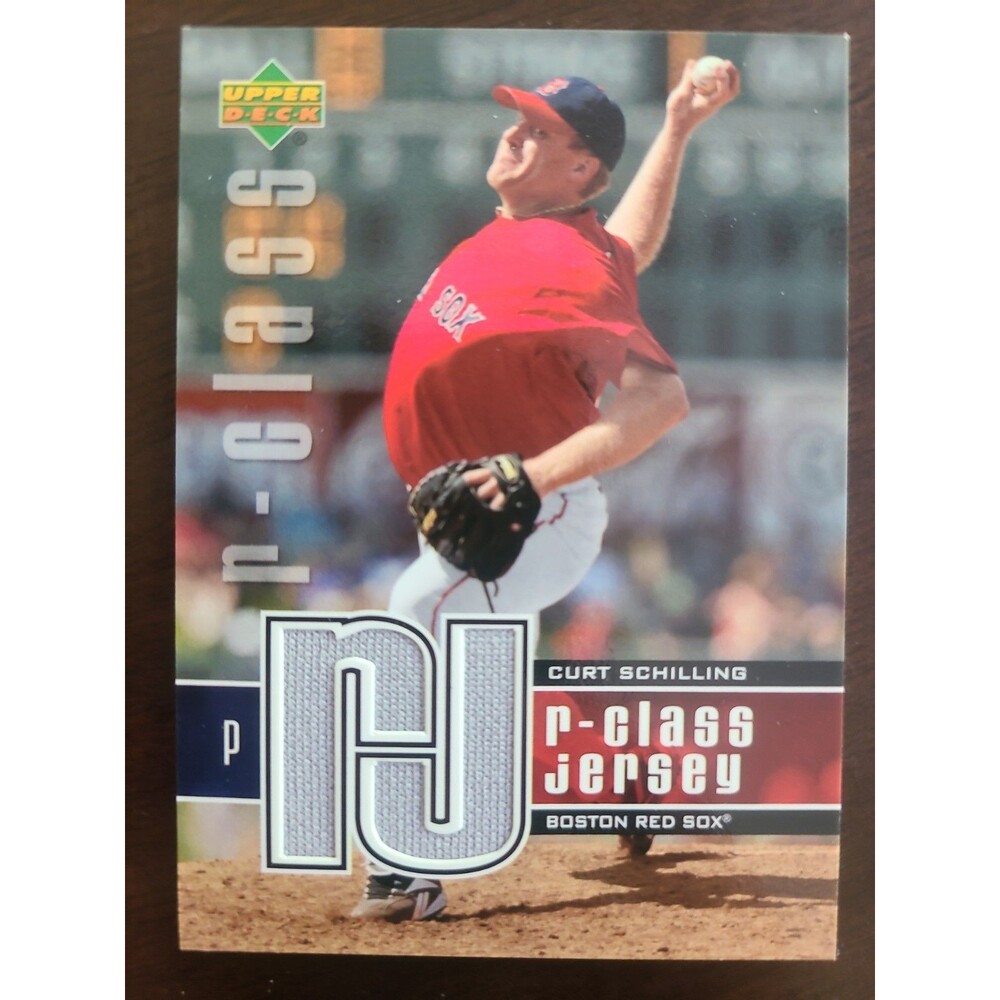 2004 Upper Deck R-Class: #CS Curt Schilling R-Class Jersey GW Relic NR-MINT